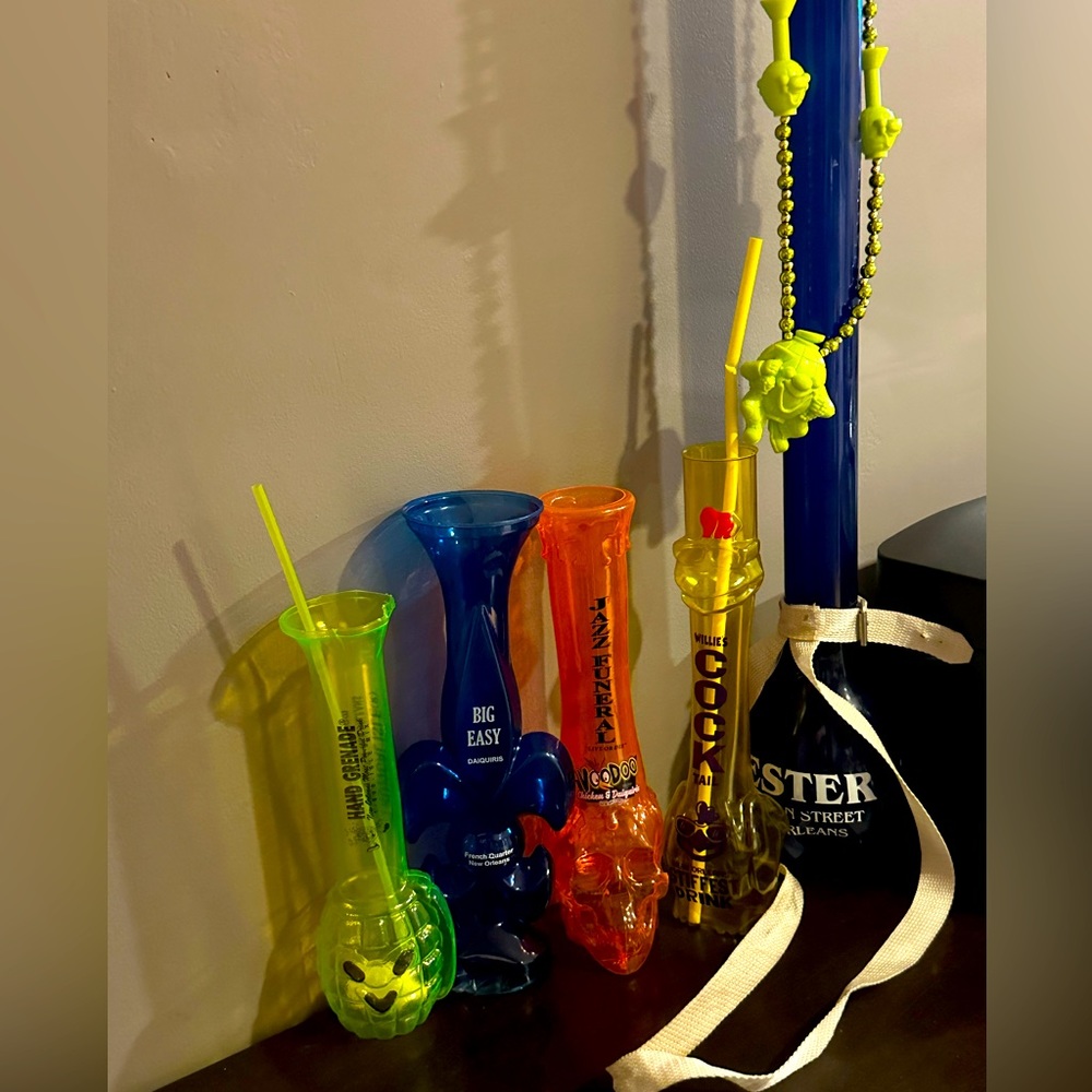 Bourbon St. New Orlean’s Daiquiri Cup Collection & Tropical IsleHandGrenadebeads